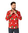 Juleskjorte Festive red.