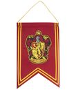 Gryffindor vægbanner med broderet våbenskjold.