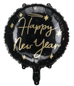 Folieballon Happy New Year.