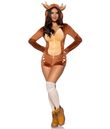 Comfy fawn kostume.