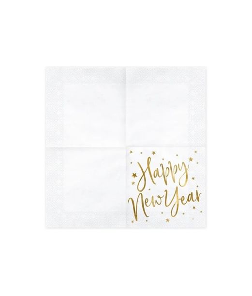 Flotte Happy New Year servietter