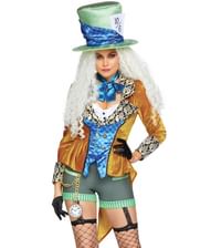 Classic Mad Hatter kostume fra Leg Avenue.