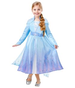 Elsa DLX kjole frost 2 128 cm 7-8 