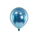 Flotte blå glossy balloner 50 stk