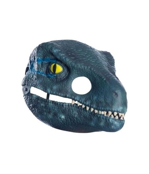 Flot Blue dinosuar maske til børn.
