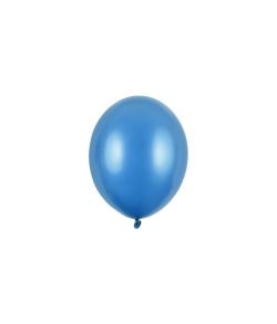 Metallisk caribisk blå balloner 100 stk 