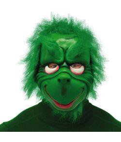 Green grumpy goblin maske