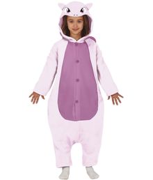 Flot lilla kat kostume til piger. 