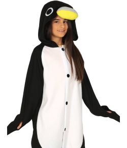 Flot pingvin kostume til piger og drenge.
