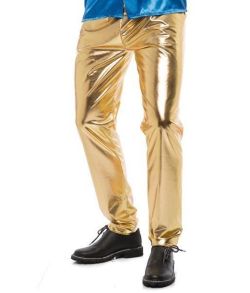 Smarte guld bukser til disko udklædningen.