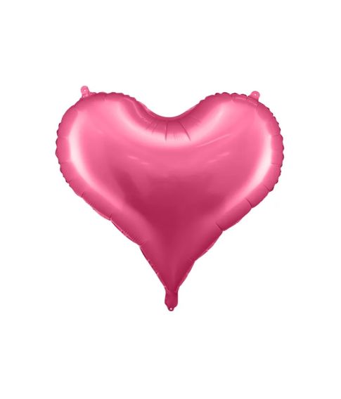 Flot pink hjerte folieballon