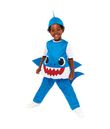 Sjovt Daddy Shark kostume til børn. 