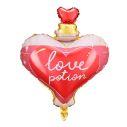 Flot stor folieballon love potion 