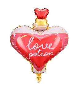 Flot stor folieballon love potion 