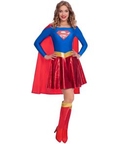 Smart Supergirl kostume til voksne.
