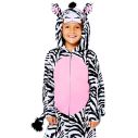 Flot Zebra kostume til piger og drenge.