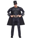 Batman kostume, The Dark Knight til mænd.