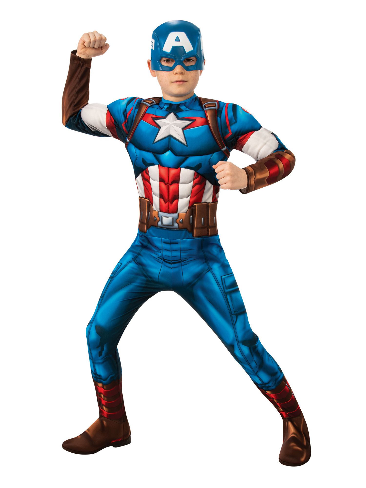 Captain America Kostume Forsendelse Fra Kun 39 Kr Fest Farver captain-america-kostume-forsendelse-fra-kun-39-kr-fest-farver