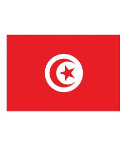 Flag Tunesien 90x150 cm.
