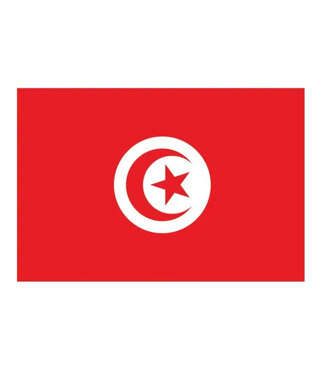 Flag Tunesien 90x150 cm.