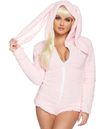 Flot Pink bunny kostume til kvinder. 