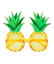 Sjove briller med ananas.
