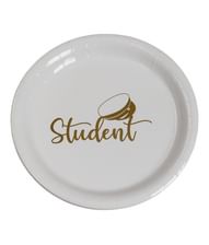 Tallerken Student 18 cm. 8 stk