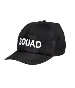Flot Squad cap med broderet tekst. 