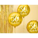Flot 30 års folieballon