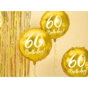 Flot 60 års folieballon