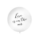 Kæmpe ballon LOVE IS IN THE AIR sort