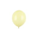 Lille Pastel Lys gul balloner 100 stk 12 cm 