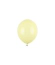 Lille Pastel Lys gul balloner 100 stk 12 cm 