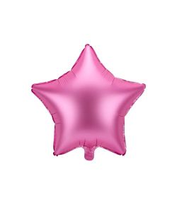 Folieballon Stjerne Pink 48 cm