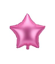 Folieballon Stjerne Pink 48 cm