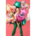Folieballon Stjerne Pink 48 cm