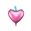 Flot Jordbær folieballon