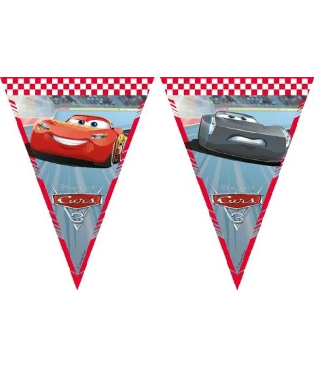 Festlig Cars 3 vimpelguirlande