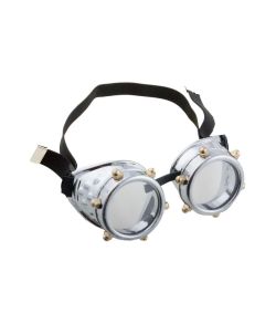 Smarte Steampunk goggles med elastik.
