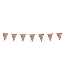 Mini rose gold vimpelguirlande