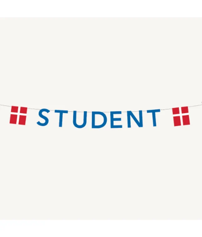 Guirlande STUDENT Blå