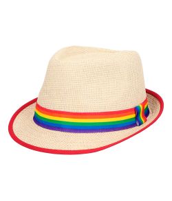 Flot Fedora hat regnbue