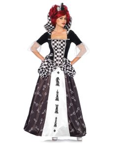 Wonderland Chess Queen kostume.