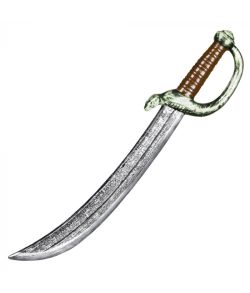 Pirat sværd m slange 53 cm