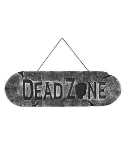 Dead Zone skilt 15 x 48 cm