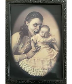 Mor med baby effektbillede