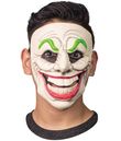 Jester Clown halvmaske 