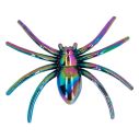 Edderkopper regnbuefarvet 6 stk