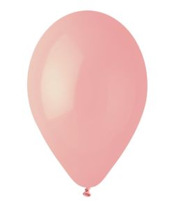 Baby rosa balloner til barnedåb.