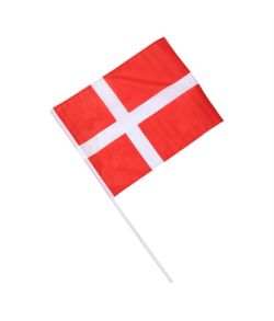 Flot dansk flag i polyester